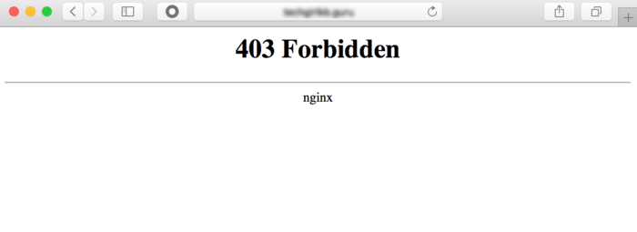 How to fix the “403 Forbidden” error