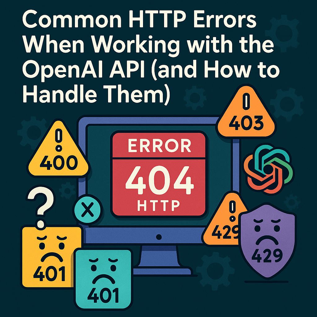 Common HTTP Errors When Working with the OpenAI API (and How to Handle Them)